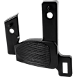 Front, Passenger Side Fog Light Cover, Black