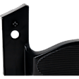 Front, Passenger Side Fog Light Cover, Black