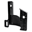 Front, Passenger Side Fog Light Cover, Black