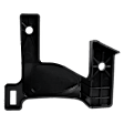 Front, Passenger Side Fog Light Cover, Black
