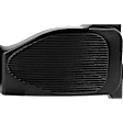Front, Passenger Side Fog Light Cover, Black