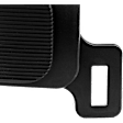Front, Passenger Side Fog Light Cover, Black