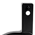 Front, Passenger Side Fog Light Cover, Black