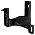 Front, Driver Side Fog Light Cover, Black