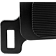 Front, Driver Side Fog Light Cover, Black