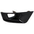 Front, Passenger Side Fog Light Trim, Black, Gloss Black Bezel, SL Model, with Midnight Edition