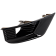 Front, Passenger Side Fog Light Trim, Black, Gloss Black Bezel, SL Model, with Midnight Edition
