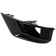 Front, Driver Side Fog Light Trim, Black, Gloss Black Bezel, SL Model, with Midnight Edition