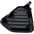 Front, Passenger Side Fog Light Cover, Black
