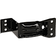 Front, Driver Side Fog Light Cover, Black