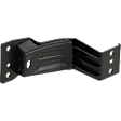 Front, Driver Side Fog Light Cover, Black