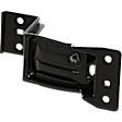 Front, Driver Side Fog Light Cover, Black