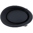 Front, Passenger Side Fog Light Cover, Textured Black, 4 Cyl., 2.0L Engine