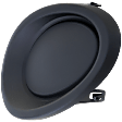 Front, Passenger Side Fog Light Cover, Textured Black, 4 Cyl., 2.0L Engine