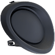 Front, Driver Side Fog Light Cover, Textured Black, 4 Cyl., 2.0L Engine