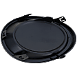Front, Driver Side Fog Light Cover, Textured Black, 4 Cyl., 2.0L Engine