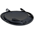 Front, Driver Side Fog Light Cover, Textured Black, 4 Cyl., 2.0L Engine