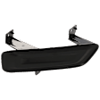 Front, Passenger Side Fog Light Cover, Black