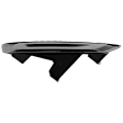 Front, Passenger Side Fog Light Cover, Black