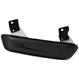 Front, Passenger Side Fog Light Cover, Black