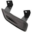 Front, Passenger Side Fog Light Cover, Black