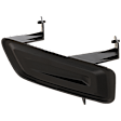 Driver Side Fog Light Cover, Black