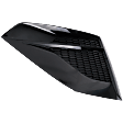 Front, Passenger Side Fog Light Cover, Black