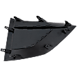 Front, Passenger Side Fog Light Cover, Black
