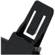 Front, Passenger Side Fog Light Cover, Black