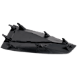 Front, Driver Side Fog Light Cover, Black