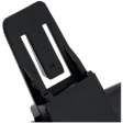 Front, Driver Side Fog Light Cover, Black