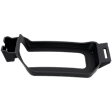 Driver Side Fog Light Cover, Textured Black