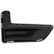 Front, Passenger Side Fog Light Cover, Textured Black