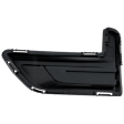 Front, Passenger Side Fog Light Cover, Textured Black