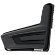 Front, Driver Side Fog Light Cover, Textured Black