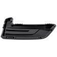 Front, Driver Side Fog Light Cover, Textured Black