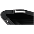 Front, Driver Side Fog Light Cover, Textured Black
