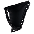 Front, Passenger Side Fog Light Cover, Textured Black