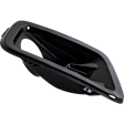 Front, Driver Side Fog Light Trim, Primed