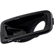 Front, Driver Side Fog Light Trim, Primed