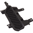 Front, Driver Side Fog Light Cover, Textured Black, Without Trim, 4 Cyl., 2.0L Engine