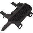 Front, Driver Side Fog Light Cover, Textured Black, Without Trim, 4 Cyl., 2.0L Engine