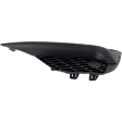 Front, Passenger Side Fog Light Cover, Textured Black, With Black Trim