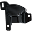 Front, Passenger Side Fog Light Cover, Black
