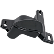 Front, Passenger Side Fog Light Cover, Black