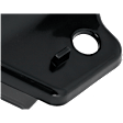 Front, Passenger Side Fog Light Cover, Black