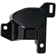 Front, Driver Side Fog Light Cover, Black