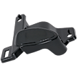 Front, Driver Side Fog Light Cover, Black