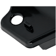 Front, Driver Side Fog Light Cover, Black