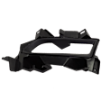 Front, Passenger Side Fog Light Trim, Textured Black, 4 Cyl., 1.6L Engine